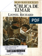 RICHARD, Lionel - A República de Weimar - Cap I - PDF Free Download