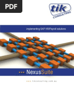 TIK Consulting Nexus Suite Brochure