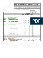 METRADO SANEAMIENTO