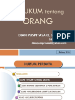 HUKUM Tentang ORANG