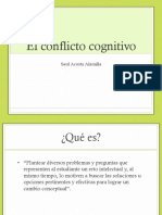 El Conflicto Cognitivo