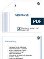 UPS Redes II Cap 0.1 Subredes PDF