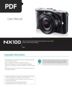 Download Samsung Camera NX100 User Manual by Samsung Camera SN39086058 doc pdf