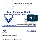 Total Exposure Health - A New Approach To The Exposure Sciences