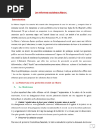 Réformes Sociales Au Maroc