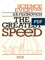 S. R Filonovich-The Greatest Speed (Science For Everyone) - Mir Publishers (1986) PDF