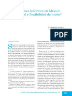 Las Relaciones Laborales en México PDF