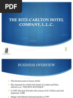 Ritz-Carlton Employee Training Overview | PDF | Learning | Hotel