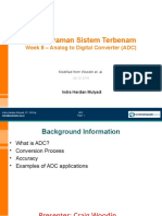 Pemrograman Sistem Terbenam: Week 8 - Analog To Digital Converter (ADC)