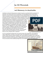 The Loss of The SS Waratah Draft Willhodson