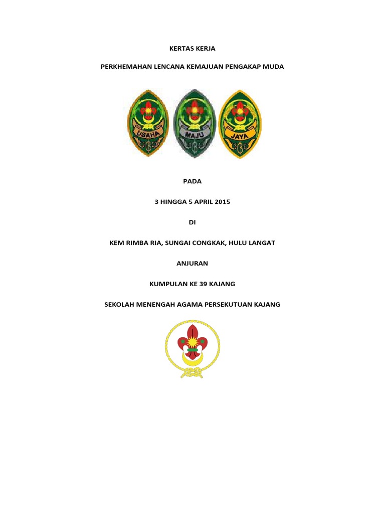 Kk Lencana Pengakap Pdf
