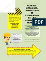 Condiciones de iluminación y prevención de accidentes laborales