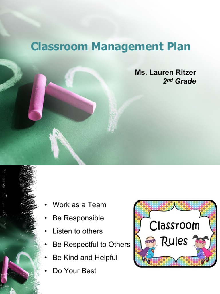 2nd Grade Classroom Management Plan | PDF | Classroom Management ...