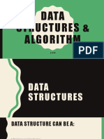 Data Structures & Algorithm
