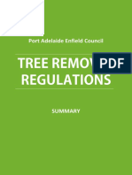 Tree Removal Port Adelaide Enfield Council Regulations - Summary PDF