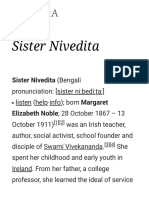 Inspiring Story of Sister Nivedita