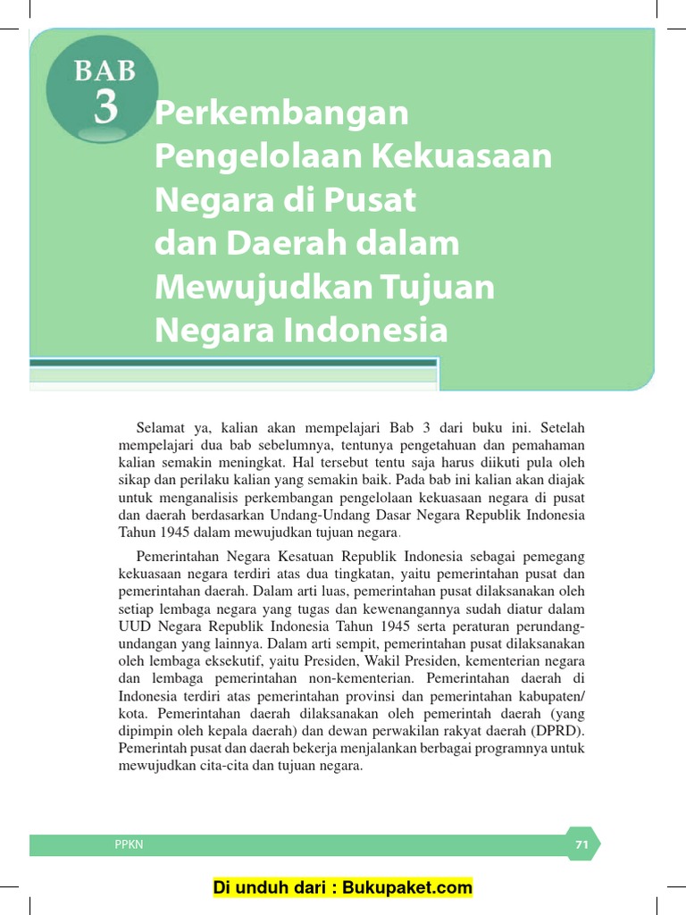 Jelaskan Tugas Dan Wewenang Pemerintah Pusat Untuk Mewujudkan Tujuan Negara