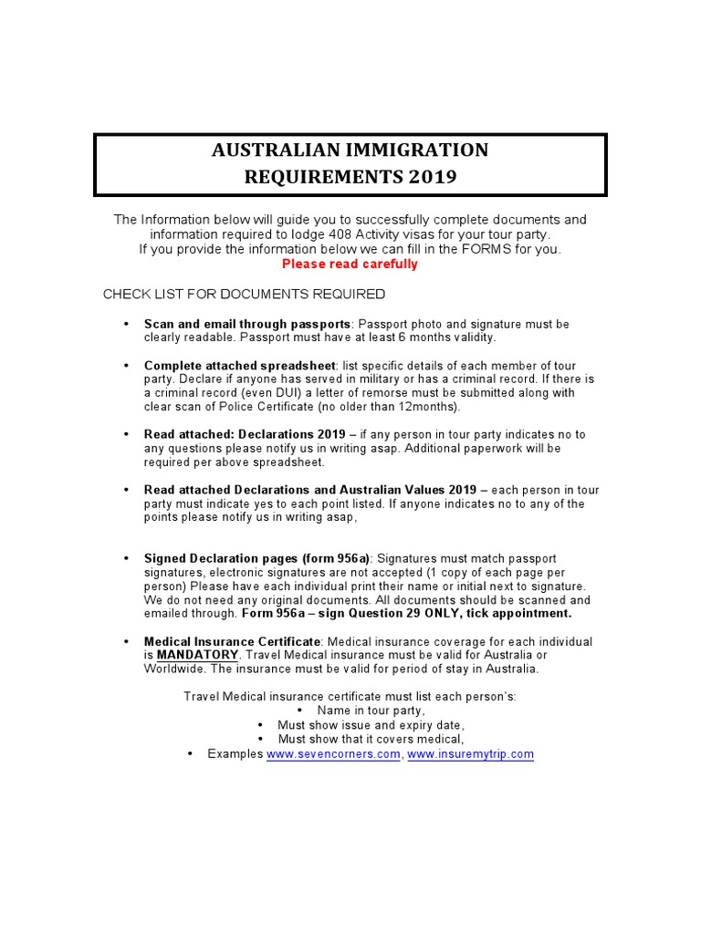 Australian Immigration PDF | | Sentence (Law)
