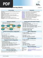 MPLS Traffic Engineering Cheatsheet