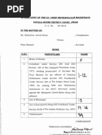 Mj Akbar vs Priya Ramani