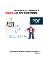 Libro Actividades Dislexia Superficial o Evolutiva