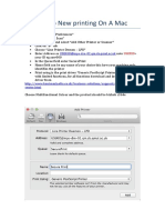 Setting Up New Printing On A Mac: USERID@mps-dre-02.qm - Ds.qmul - Ac.uk