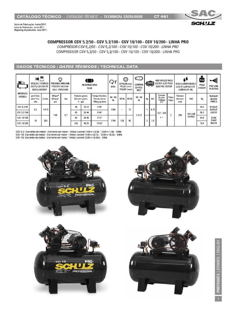 Compressor Msi 5.2 | PDF | Pistão | Máquinas