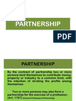 Handout Partnership General Provision