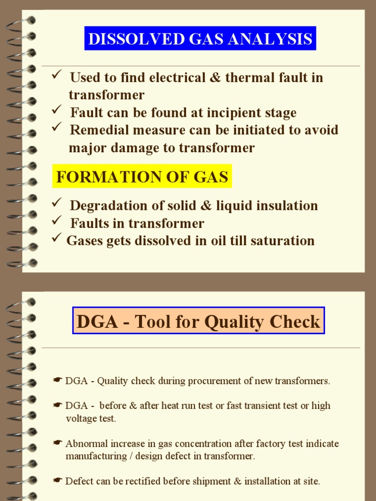 Transformer Oil Dissolved Gas Analysis | PDF | Transformer | Physical ...