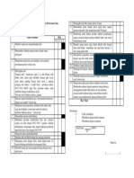 Checklist Keterampilan Bedah Minor