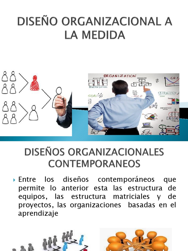 Diseño Organizacional a La Medida Toma de decisiones