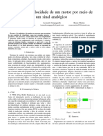 Controle Da Velocidade de Um Motor CC