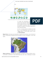 Tipos de Mapas. Classificação e Tipos de Mapas - Mundo Educação