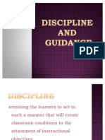 Discipline and Counseling