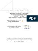 Proceedings of ICVL 2018 (ISSN 1844-8933, ISI Proceedings)