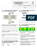 Redes de Computadores II - Avaliação