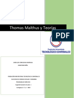 Biografía de Thomas Malthus