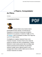 Francisco Pizarro, Conquistador Du Pérou