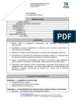 Sociologia Da Educacao PDF