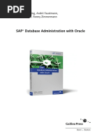 SAP Database Administration With Oracle: Michael Höding, André Faustmann, Gunnar Klein, Ronny Zimmermann