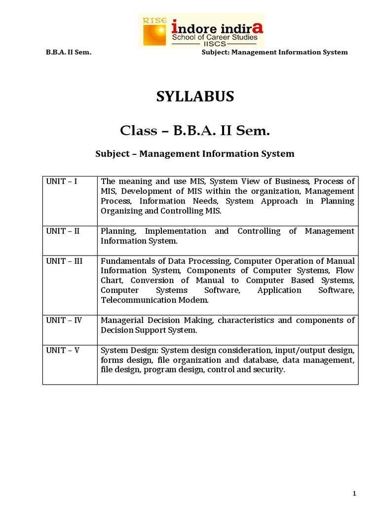 Management Information System Notes | PDF | Computer Program | Programming
