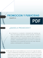 Promocion y Publicidad