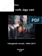 Bátai Tibor: Úgy Volt, Úgy Van - Válogatott Versek 1969-2017