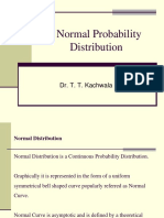 Normal Probability Distribution