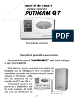 Computherm q7 Manual de Utilizare PDF