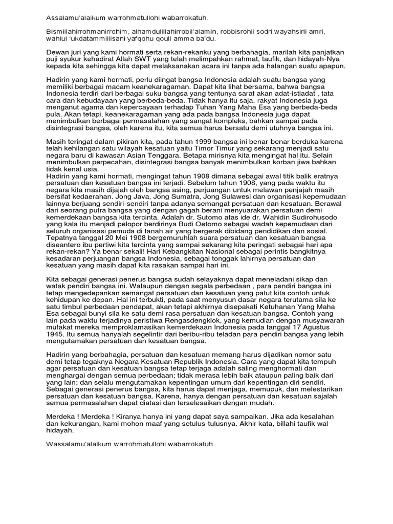 Tek Pidato Dan Dongeng