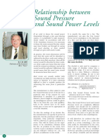 Acoustics Calculate Sound Pressure From Sound Power