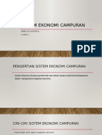 Sistem Ekonomi Campuran