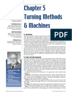 Turning Methods & Machines: Upcoming Chapters Metal Removal