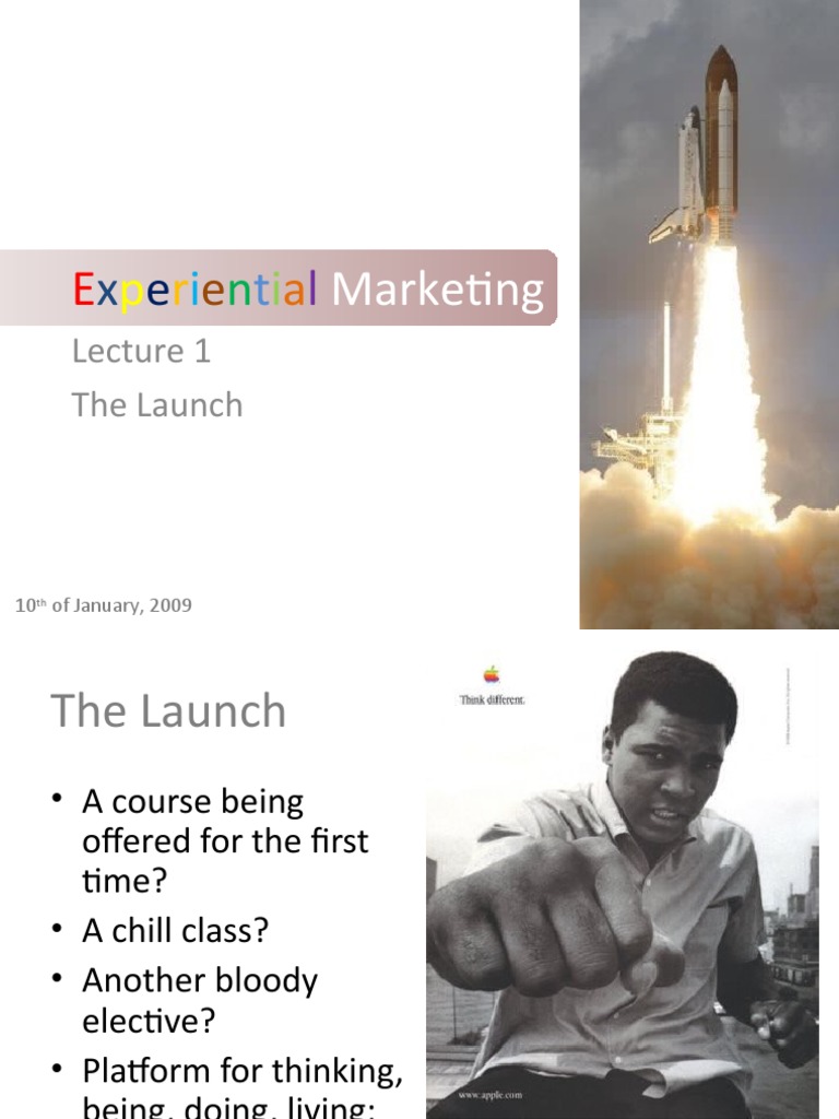 Lecture 1 7thjan | PDF | Marketing | Brand